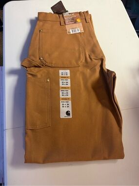 Carhartt Men’s Cargo Work Pants - Carhartt Brown